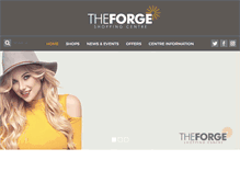Tablet Screenshot of forgeshopping.com